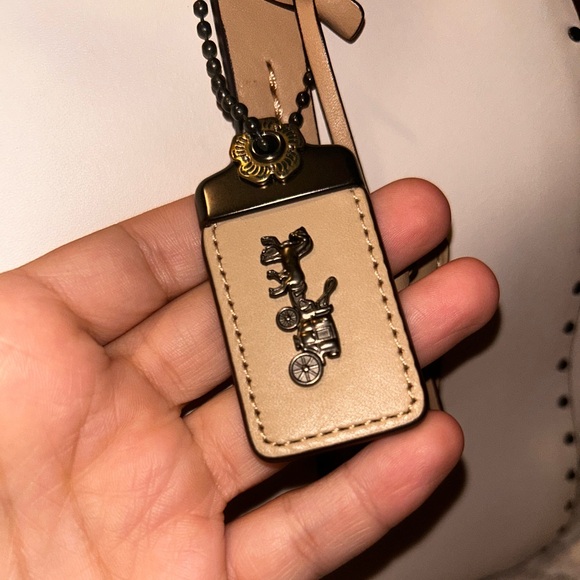 Coach Cooper Carryall In Colorblock With Rivets - Picture 12 of 16